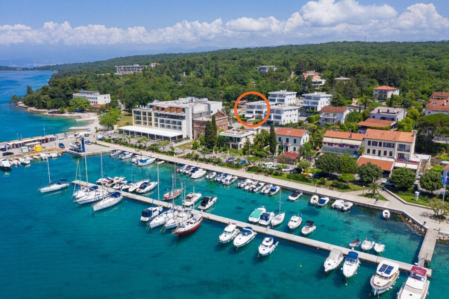 Apartments Marina Malinska Zewnętrze zdjęcie